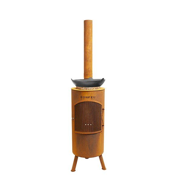 BonFeu BonTino LP chimenea de jardín Corten