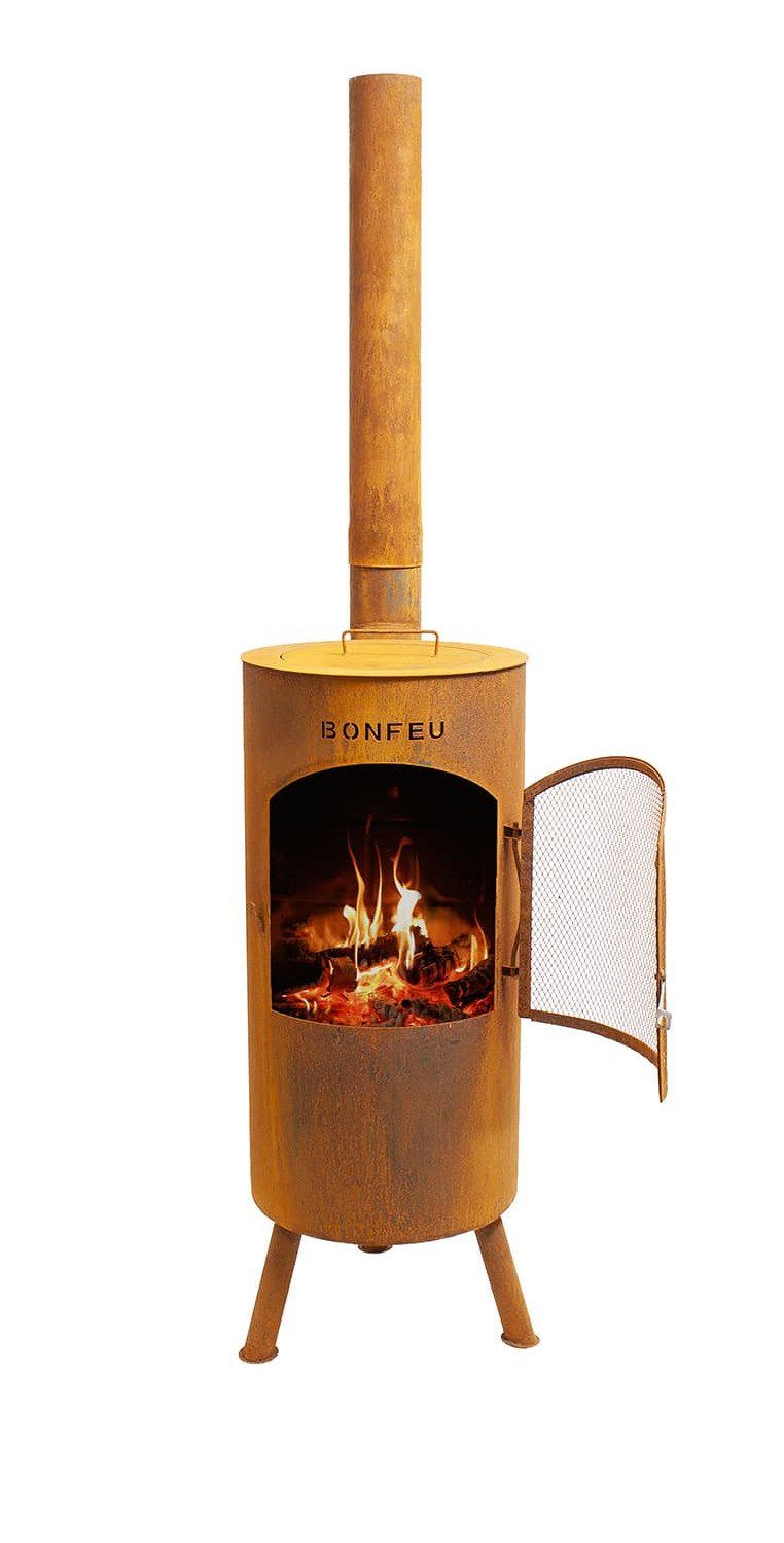 BonFeu BonTino LP Chimenea exterior Corten