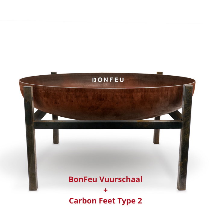 BonFeu Cuenco de fuego acero corten Ø80 cm