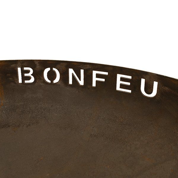 Cuenco de fuego BonFeu Ø 80 cm acero corten