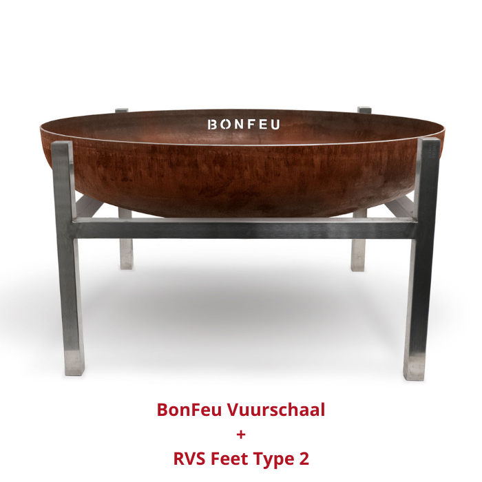 BonFeu Cuenco de fuego acero corten Ø100 cm