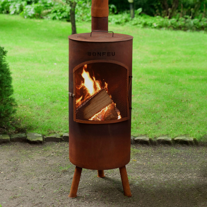 BonFeu BonTino LP Chimenea exterior Corten