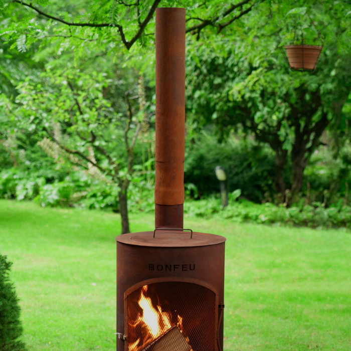 BonFeu BonTino LP Chimenea exterior Corten