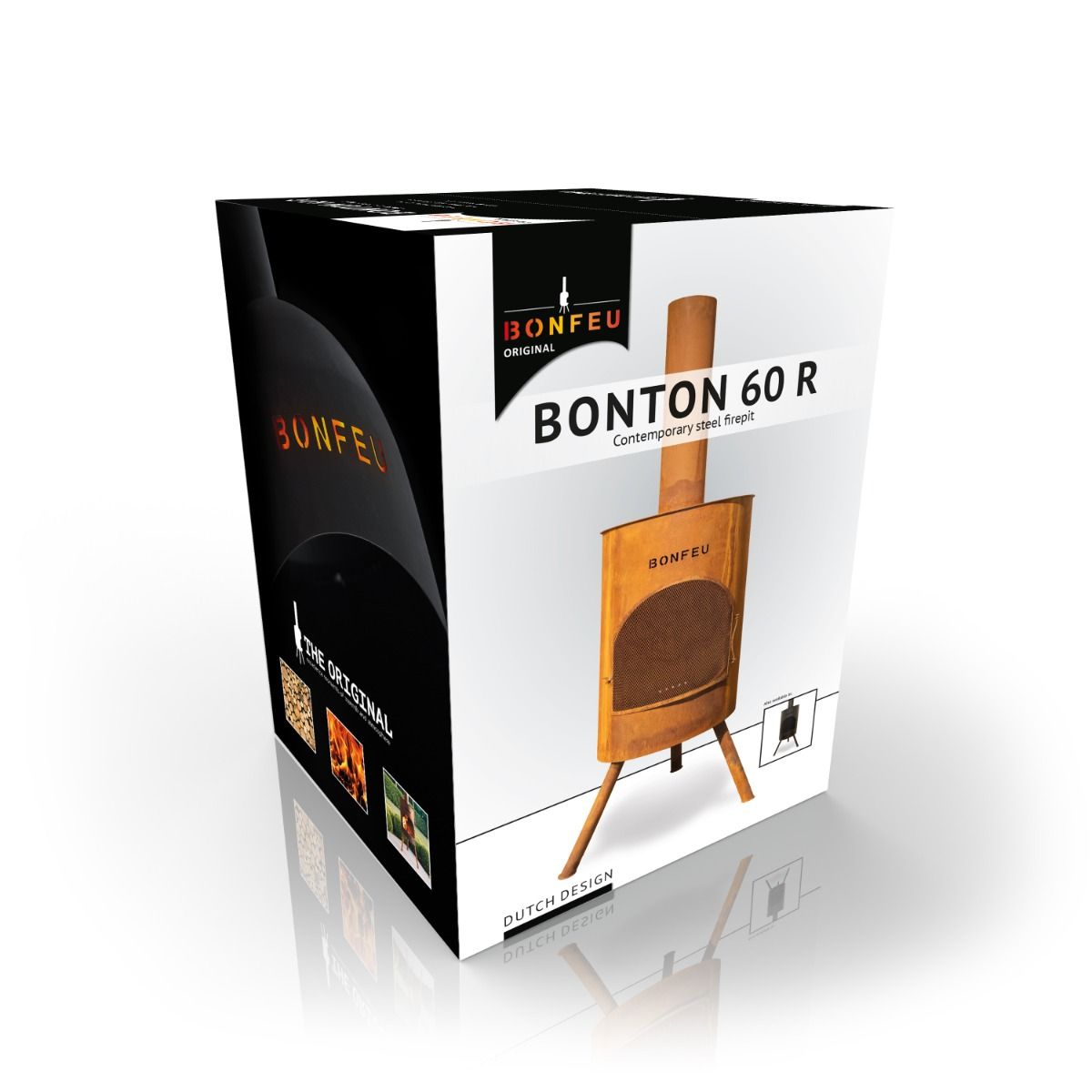BonFeu BonTon 60 Corten chimenea de jardín