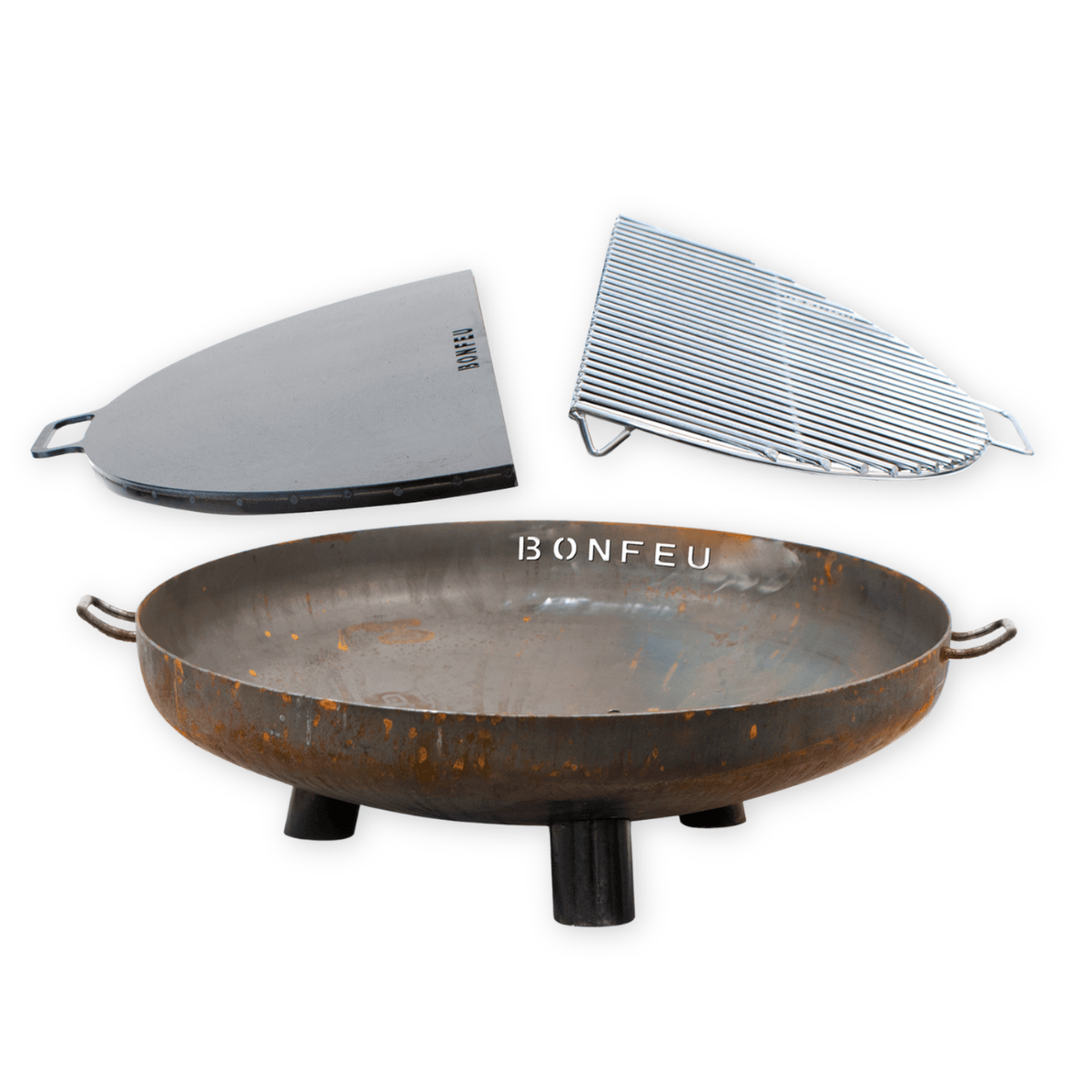 Pack ahorro BonFeu BonBowl Plus 100 + BonPlancha 1/2 100 + BonGrill 1/2 100