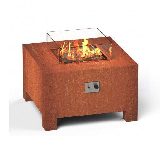 FORNO Mesa de fuego Brann Acero Corten