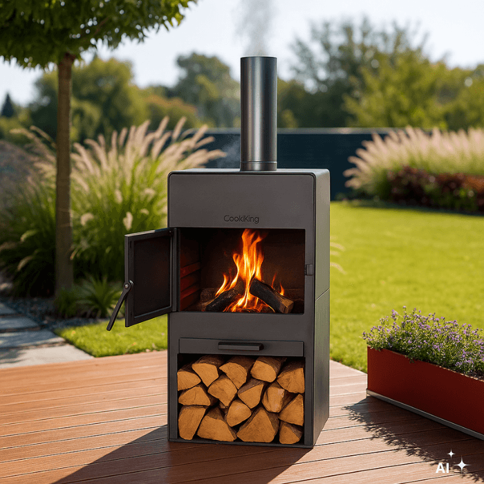 CookKing Chimenea de Jardín Vento