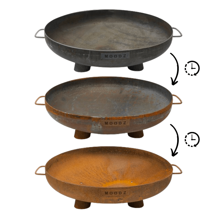 MOODZ Cuenco de Fuego Pies y Asa Ø 60 cm
