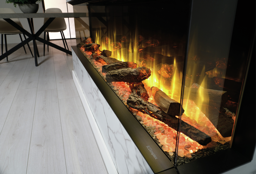 Chimenea eléctrica empotrable Ignite Ultra 60" Optiflame Dimplex