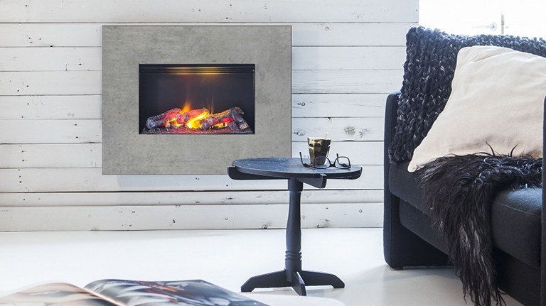 Dimplex Nissum L Aspecto concreto Opti-myst