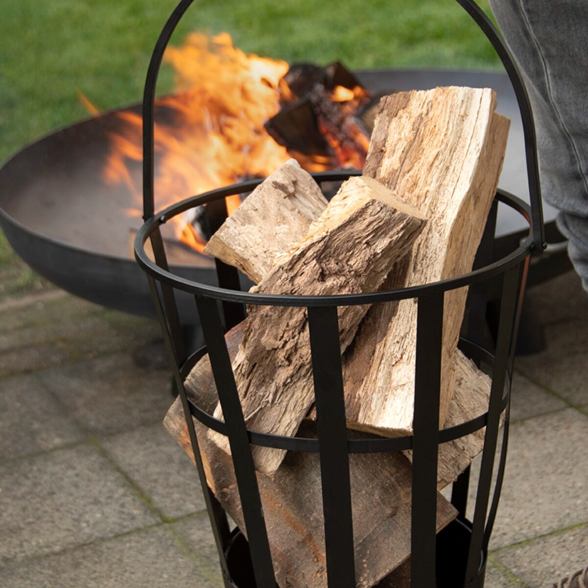 Esschert Cubo de Fuego