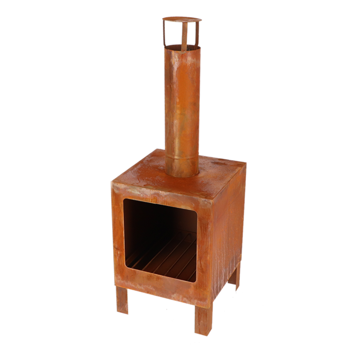 Esschert Chimenea Exterior Óxido S