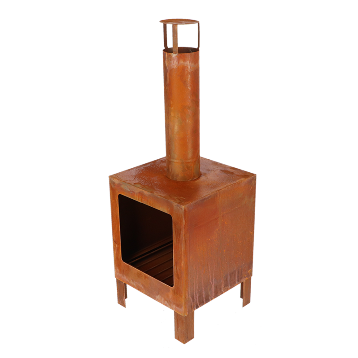 Esschert Chimenea Exterior Óxido S