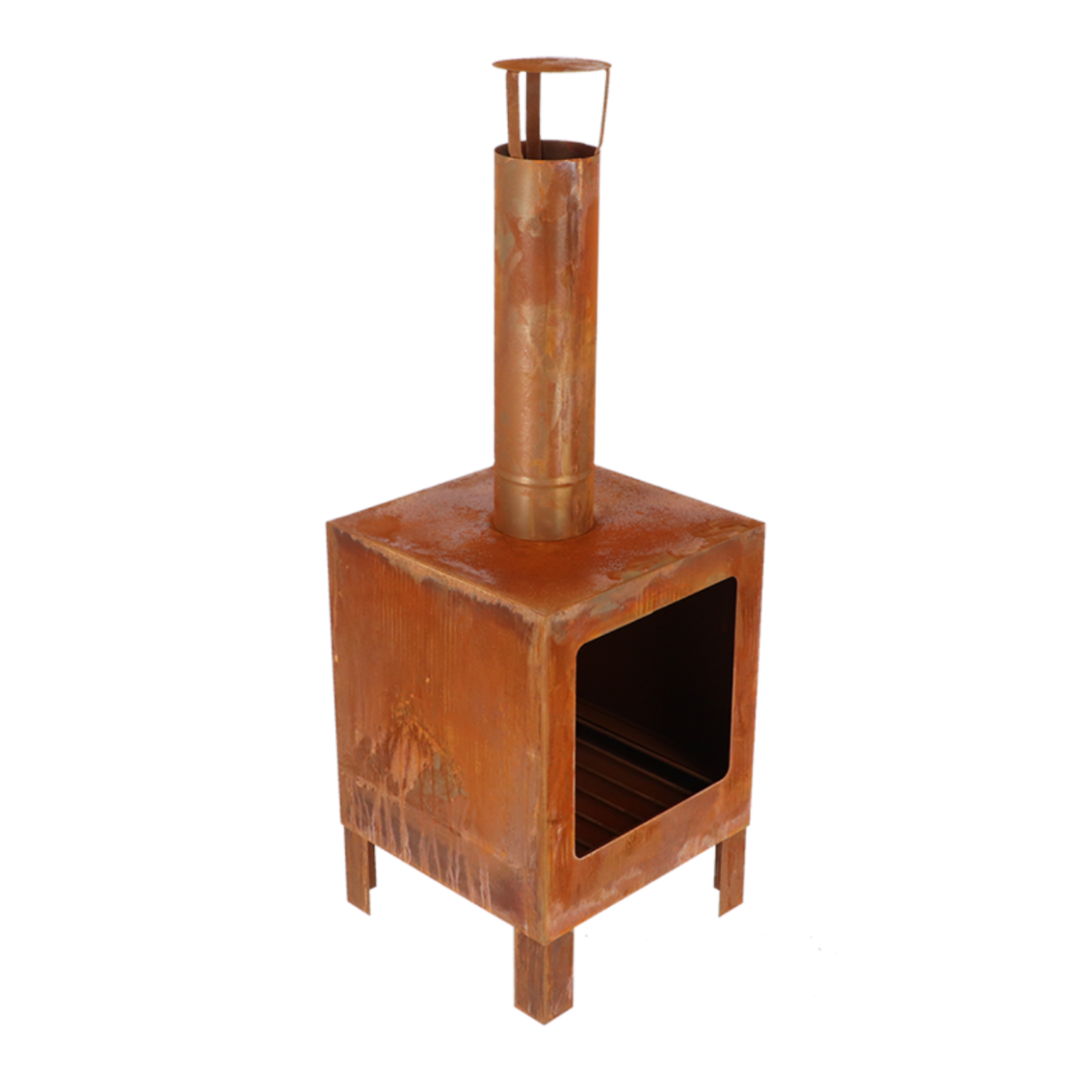 Esschert Chimenea Exterior Óxido S