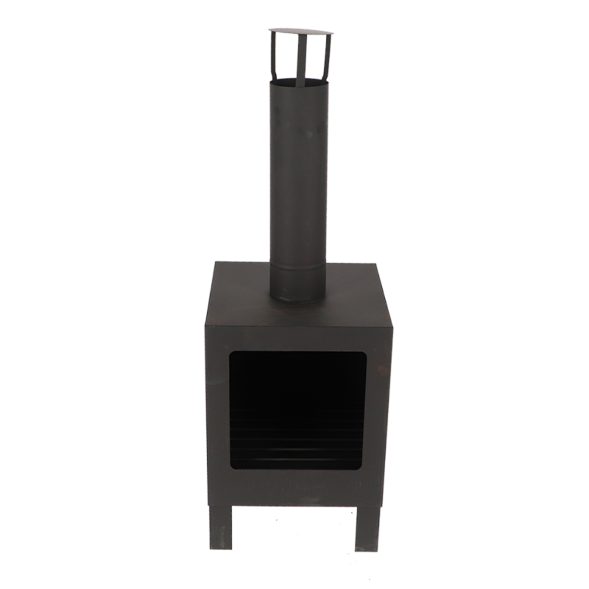 Esschert Chimenea Exterior Negro S