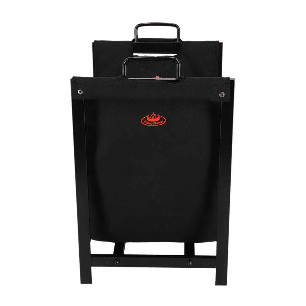 Esschert Bolsa para Bloques de Chimenea Negra con Soporte