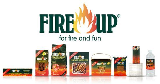 Fire-Up Madera encendedores de Fuego (60 piezas)