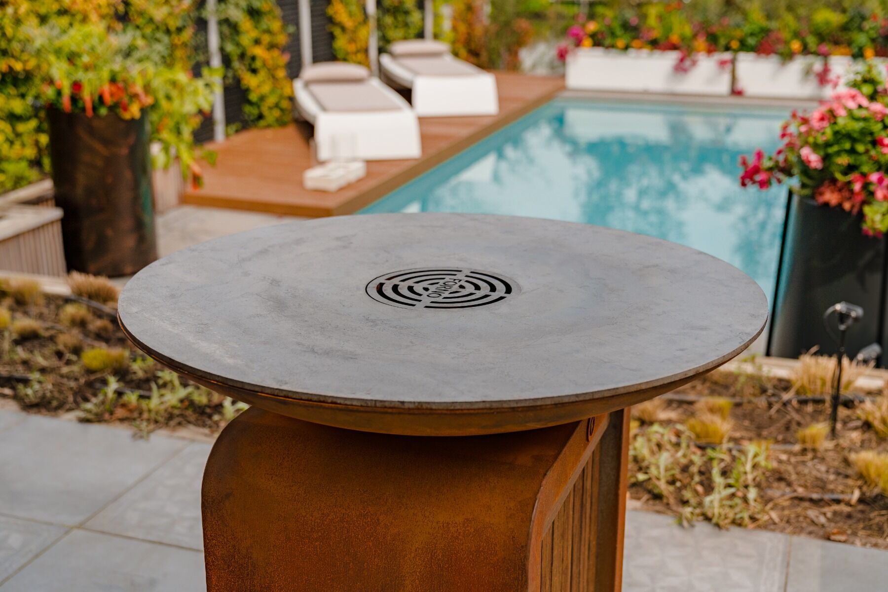 FORNO Barbacoa de Gas SEARE Halo Piezo Ø100 cm 