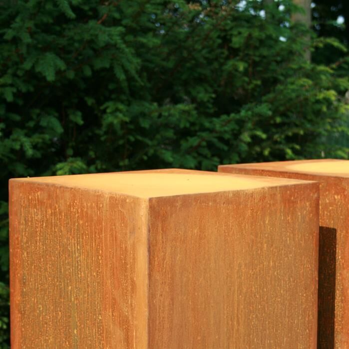 FORNO Pedestal Acero Corten