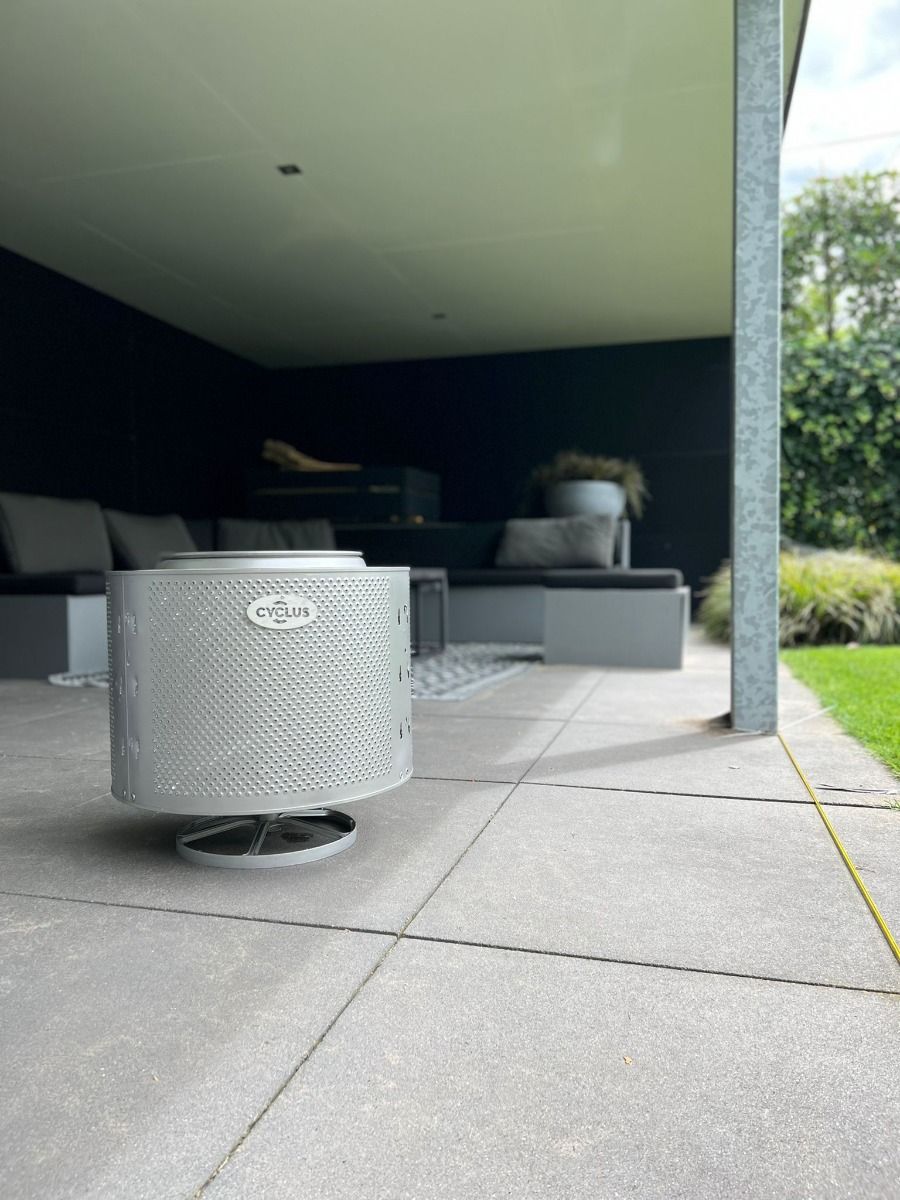 Cyclus Ecodrum Brasero Circular Acero inoxidable
