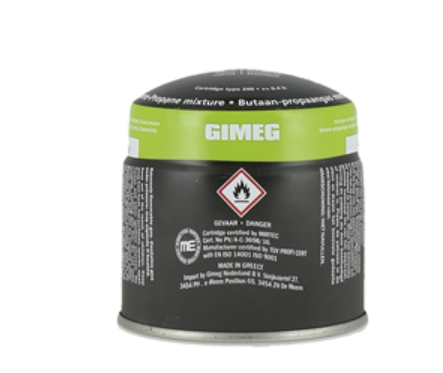 Gimeg Cartucho de gas 190 gram