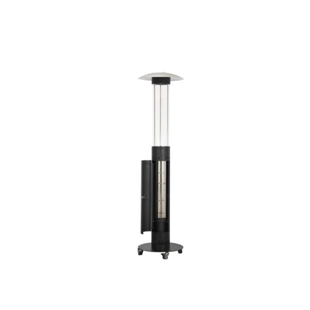 Green Flame Calentador de Pellets Redondo