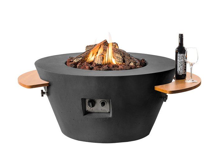 Happy Cocooning Mesa de Fuego Cone Negra