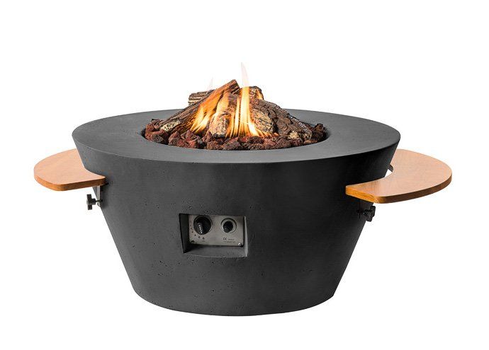 Happy Cocooning Mesa de Fuego Cone Negra