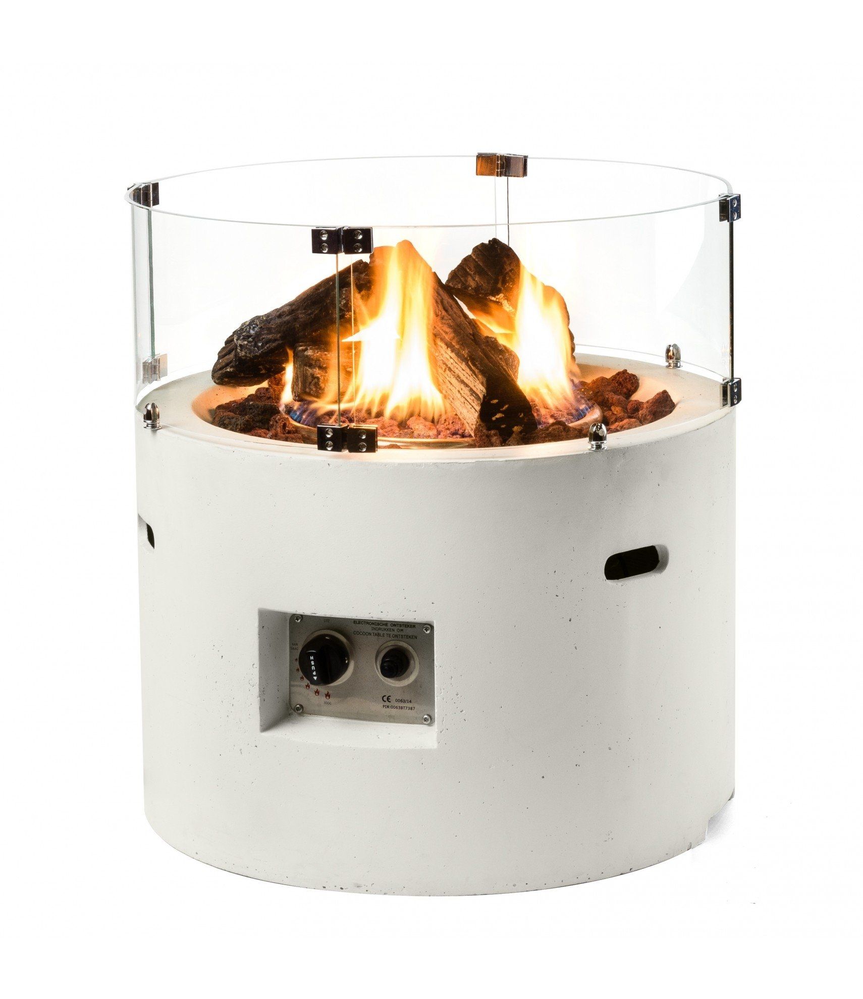 Happy Cocooning Marco de Cristal Redonda Gran