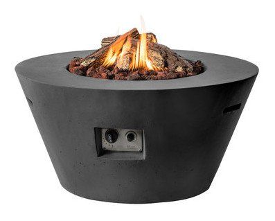 Happy Cocooning Mesa de Fuego Cone Negra
