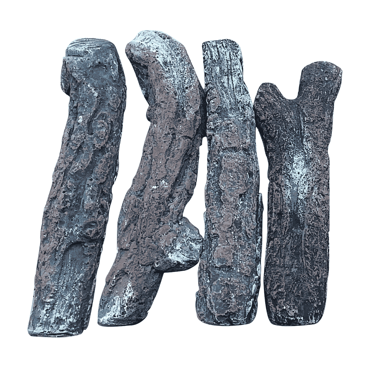 Set de leños cerámicos (4 piezas) Happy Cocooning