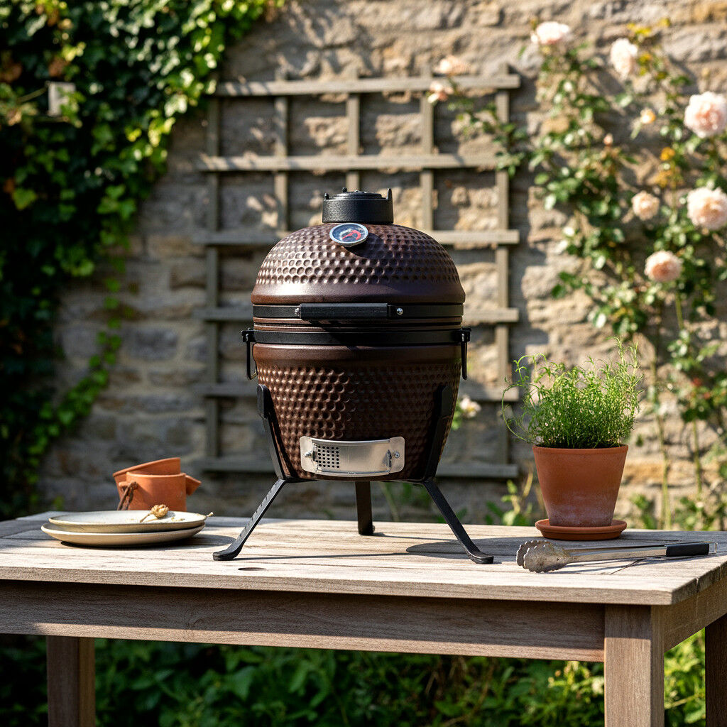 Barbacoa kamado Fyregg 13 marrón HEAT Premium