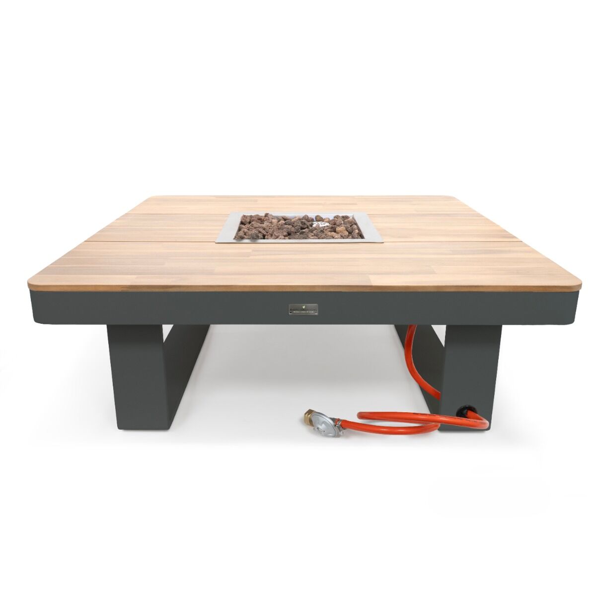 Mesa brasero Horizon 95 antracita Happy Cocooning