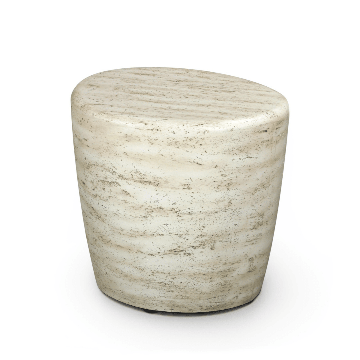 Mesa auxiliar Organic travertino Happy Cocooning