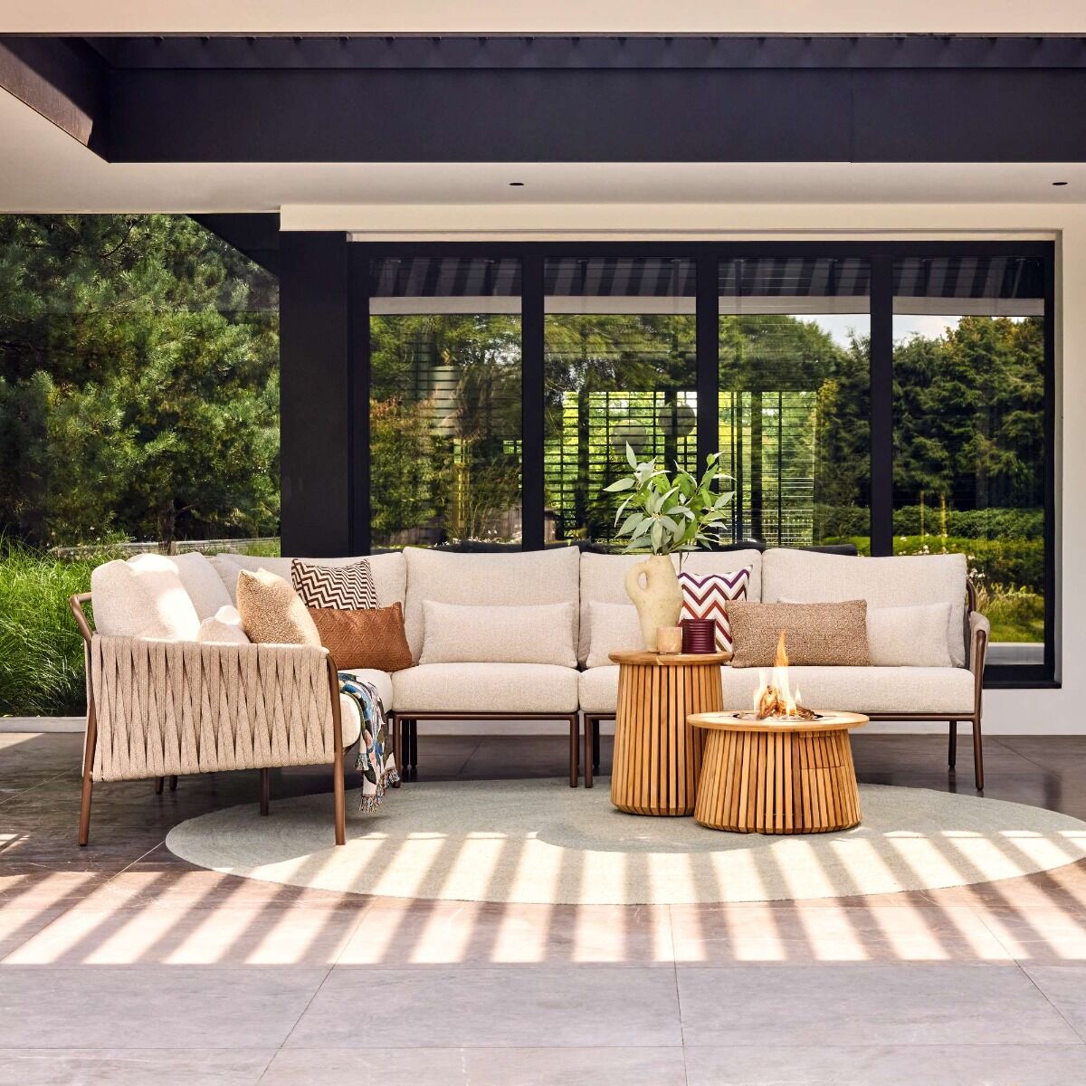 Cubre bombona de gas Lagune teca Happy Cocooning