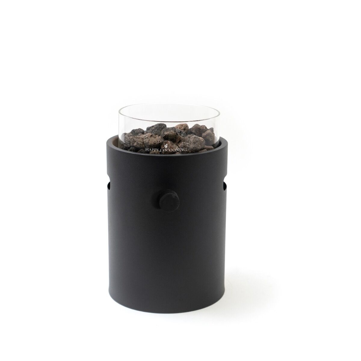 Chimenea de mesa Lumi Steel negro Happy Cocooning