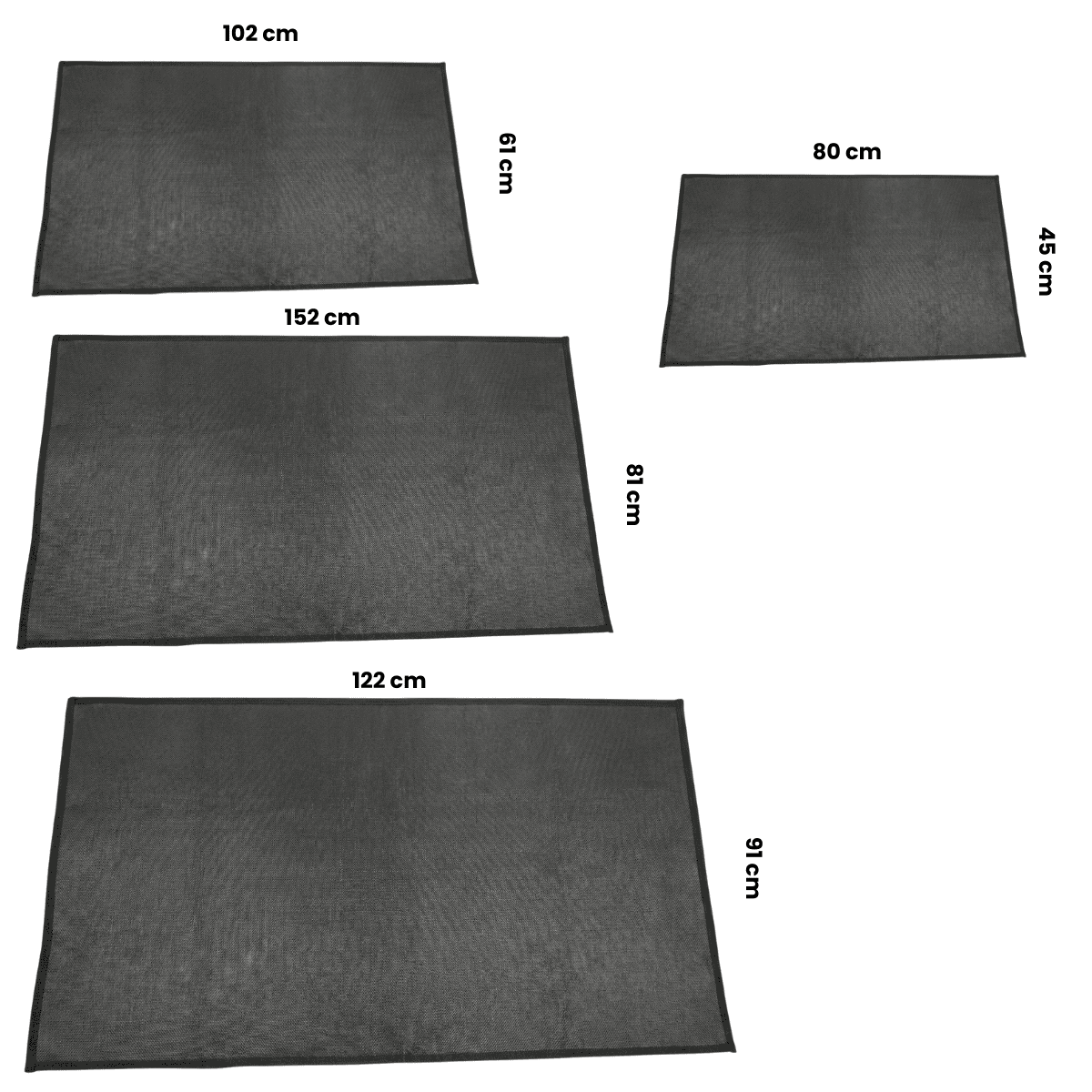 Esterilla protectora para barbacoa rectangular HEAT