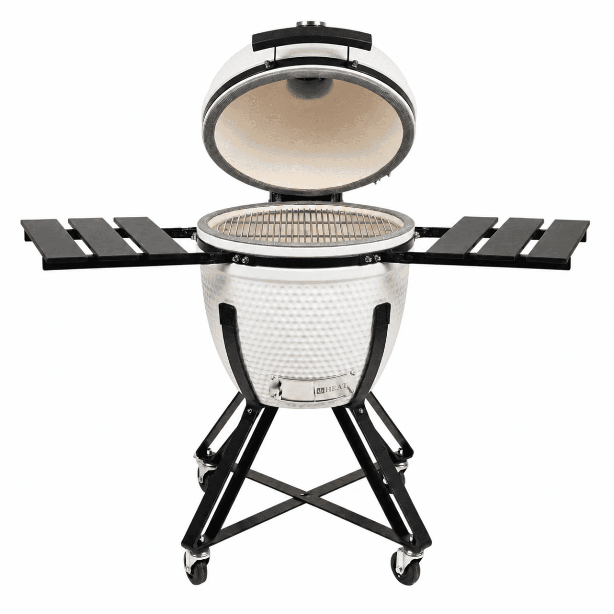 Barbacoa kamado Fyregg 18 blanca HEAT Premium