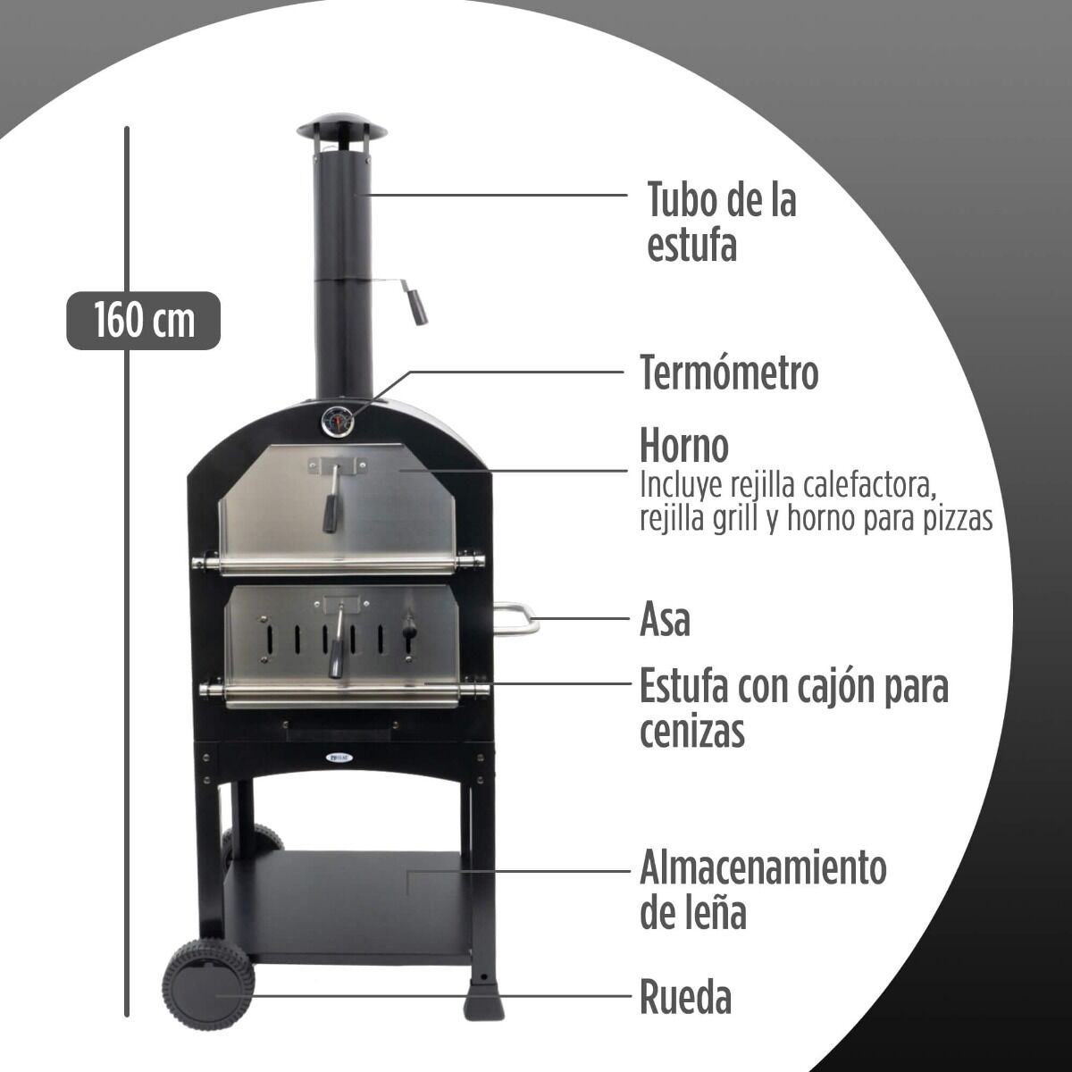 HEAT Horno para Pizzas Ovnhus
