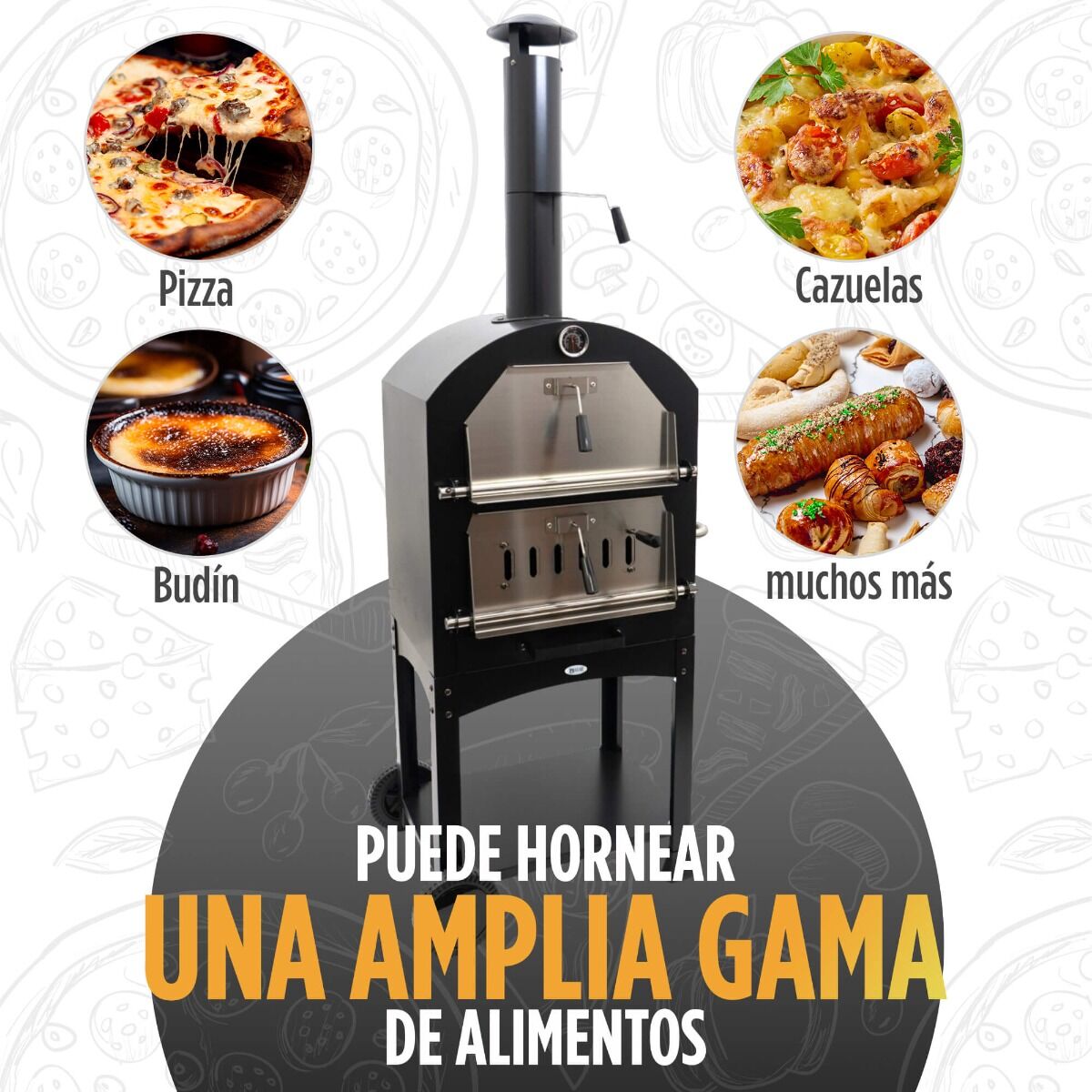 HEAT Horno para Pizzas Ovnhus