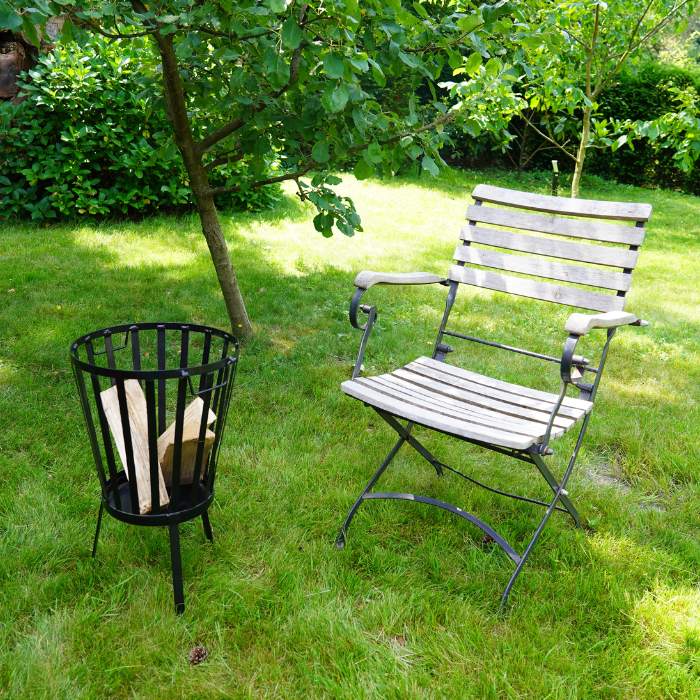 Cesta de fuego Straight redonda HEAT