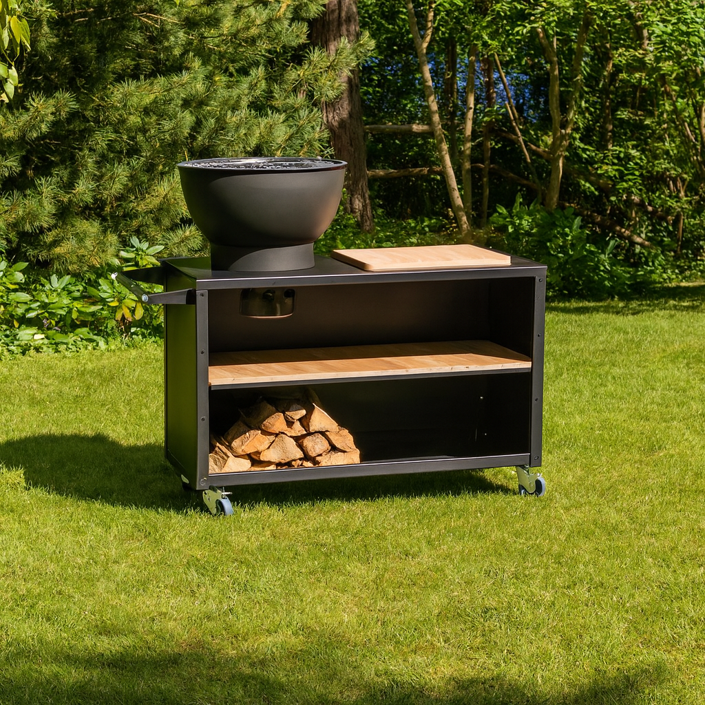 HEAT Trolle Cocina Exterior Negro