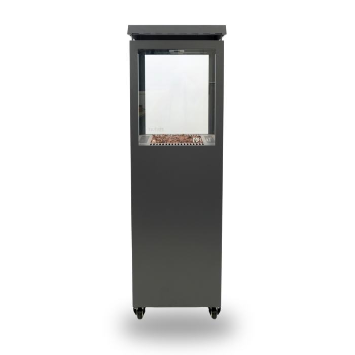 HEAT Outdoor Living Utevarme Chimenea de Patio Antracita