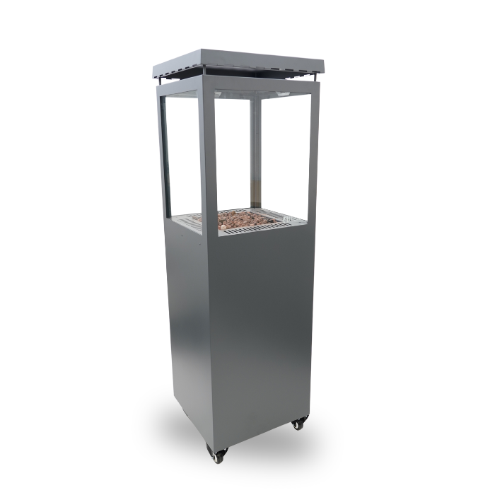 HEAT Outdoor Living Utevarme Chimenea de Patio Antracita