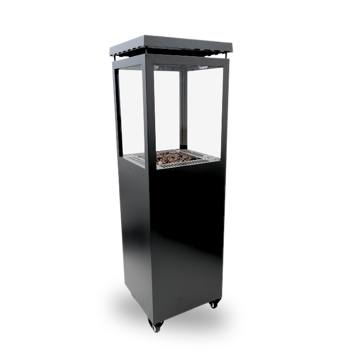 HEAT Outdoor Living Calefactor de Exterior Utevarme Negra