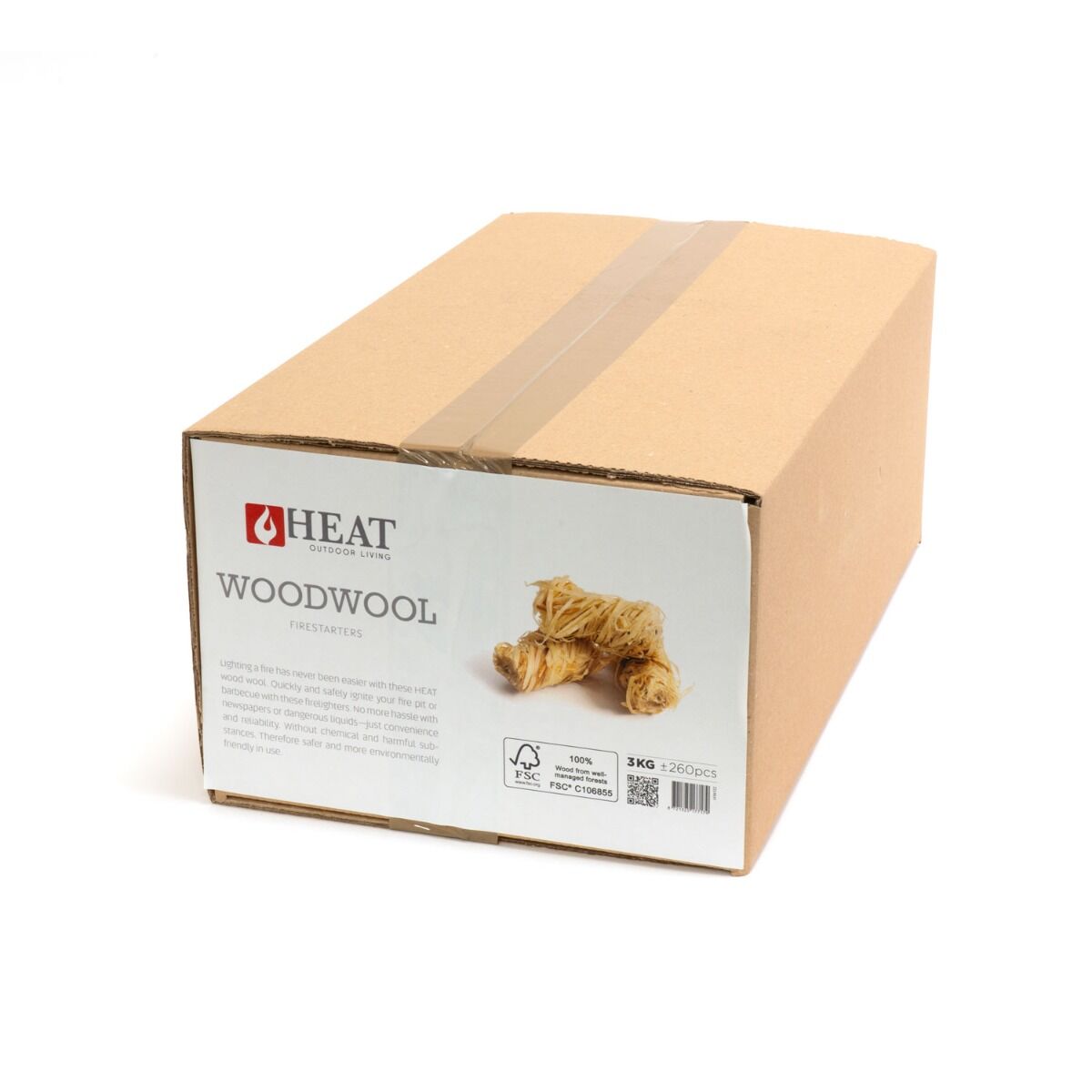 HEAT Outdoor Living Virutas de Madera para Encender 3 kg