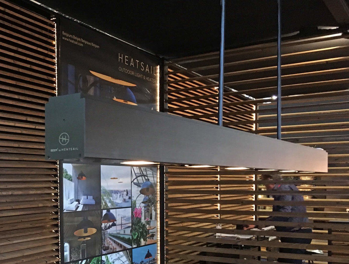 Heatsail BEEM Calentador de terraza