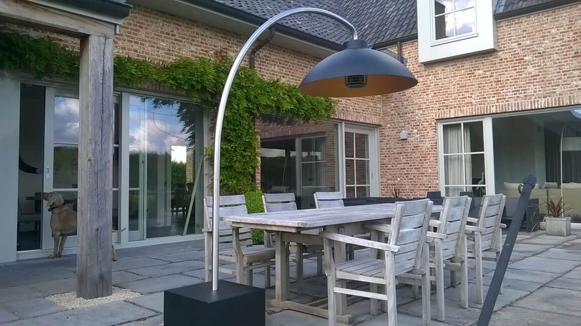 Heatsail Dome Calefactor de pie para terraza