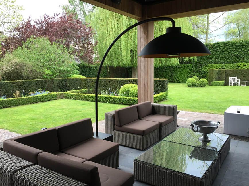 Heatsail Dome Calefactor de pie para terraza