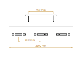 Heatsail BEEM Calentador de terraza
